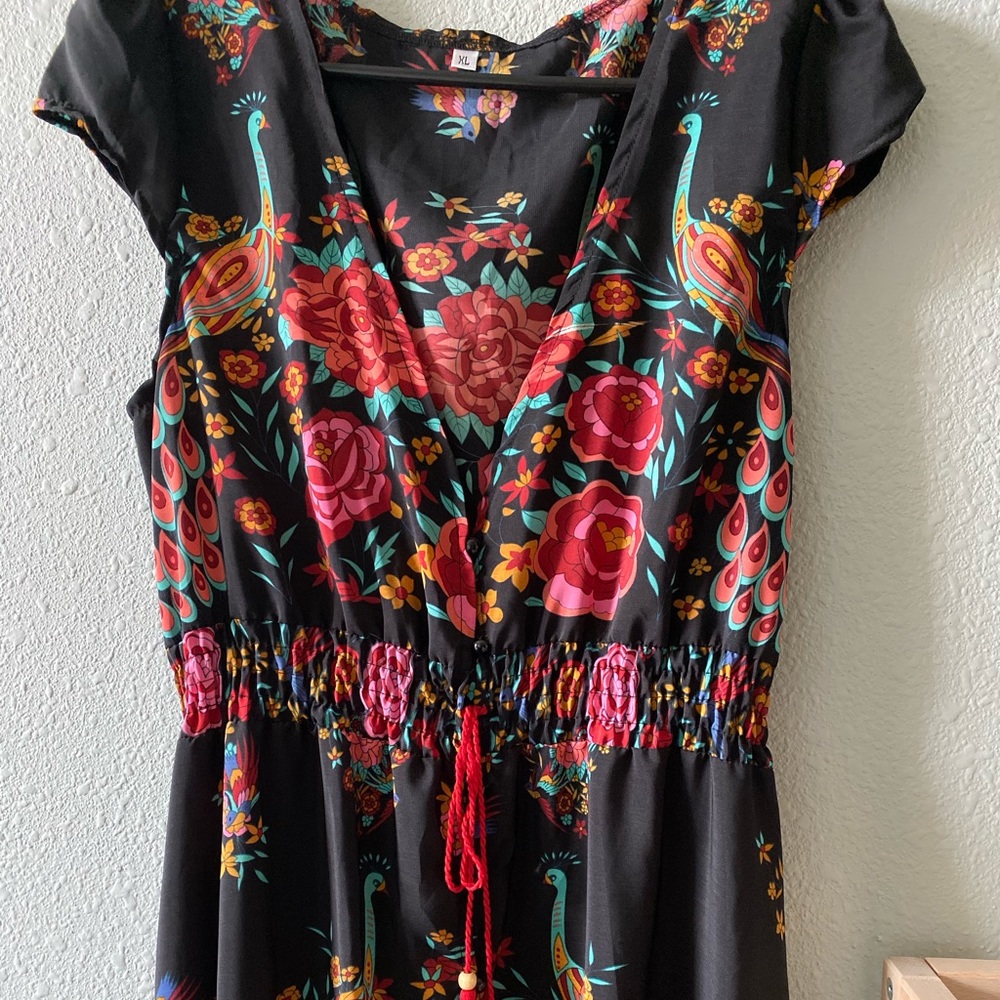 Floral Dress, Spanish style